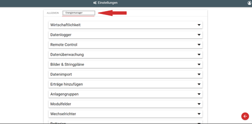 energiemanager-einstellungen